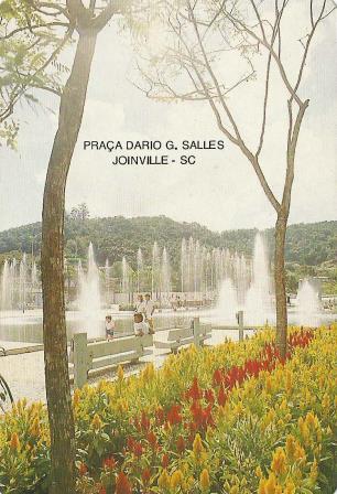 Reprodução Calendário Impressora Ipiranga 1989 – Praça Dario Salles